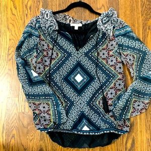 Ella Moss Bohemian Blouse - Size XS Brand New